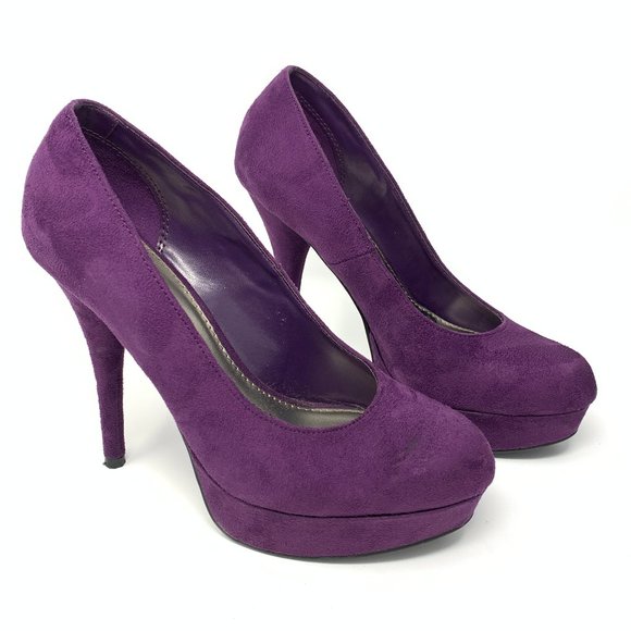 Brash Shoes Brash Purple Platforms Sz 9 Poshmark